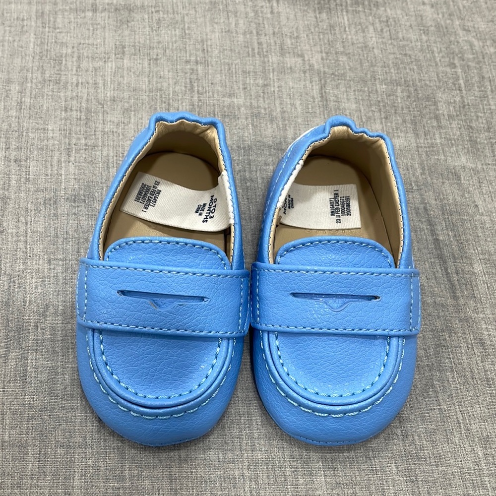 Janie and Jack 0-3 month loafers